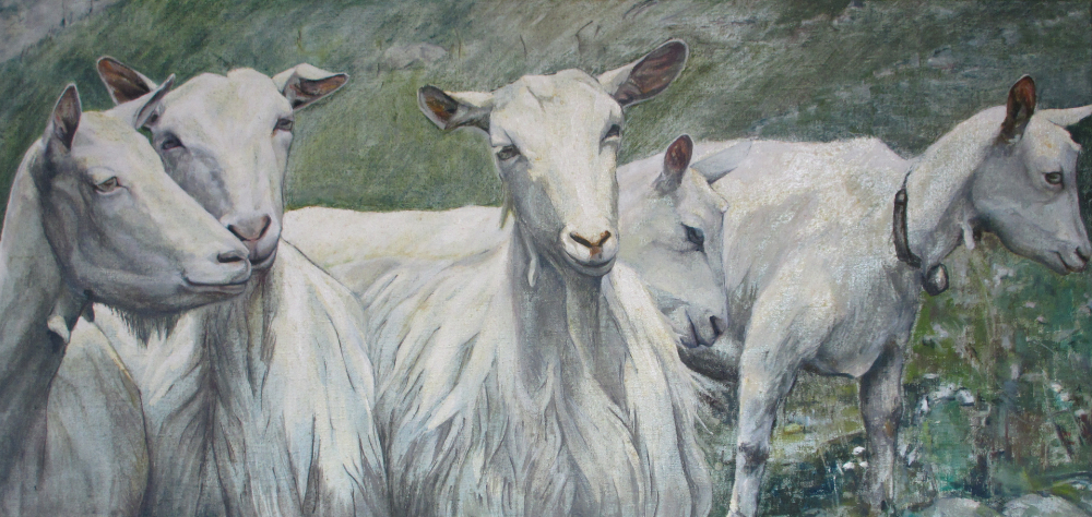 Geissen, 130x160cm, 2015