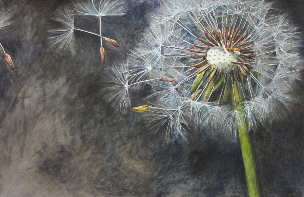 Löwenzahn, 200x130cm, 2021